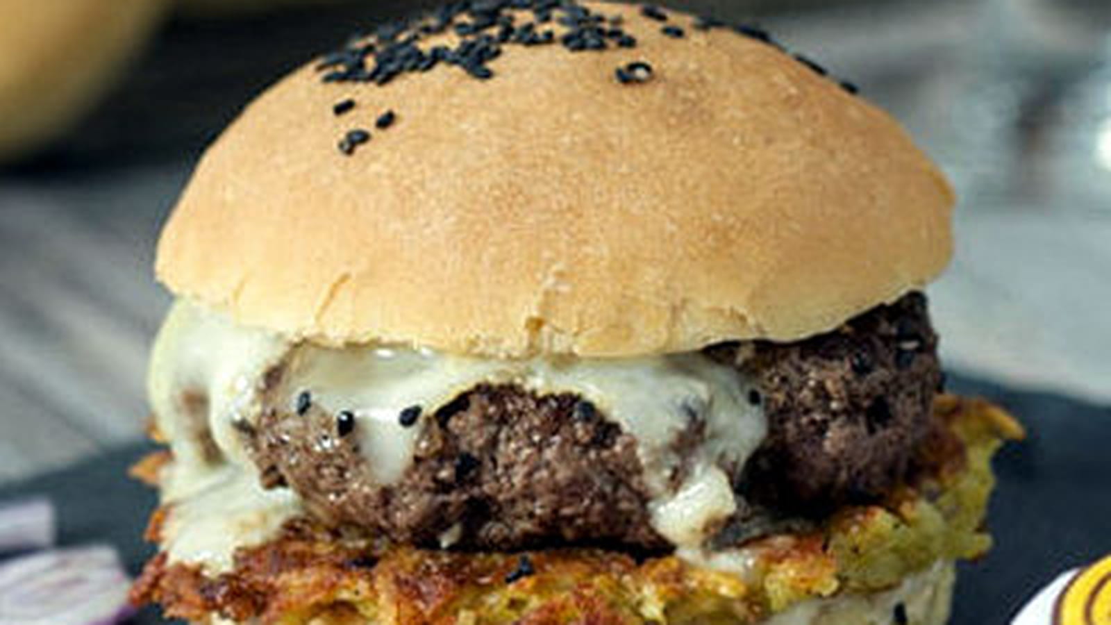 Burgers munster et pommes de terre