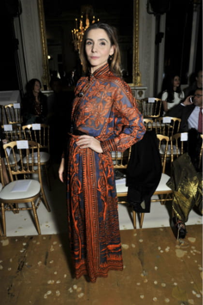 Clotilde Courau au défilé Valentino