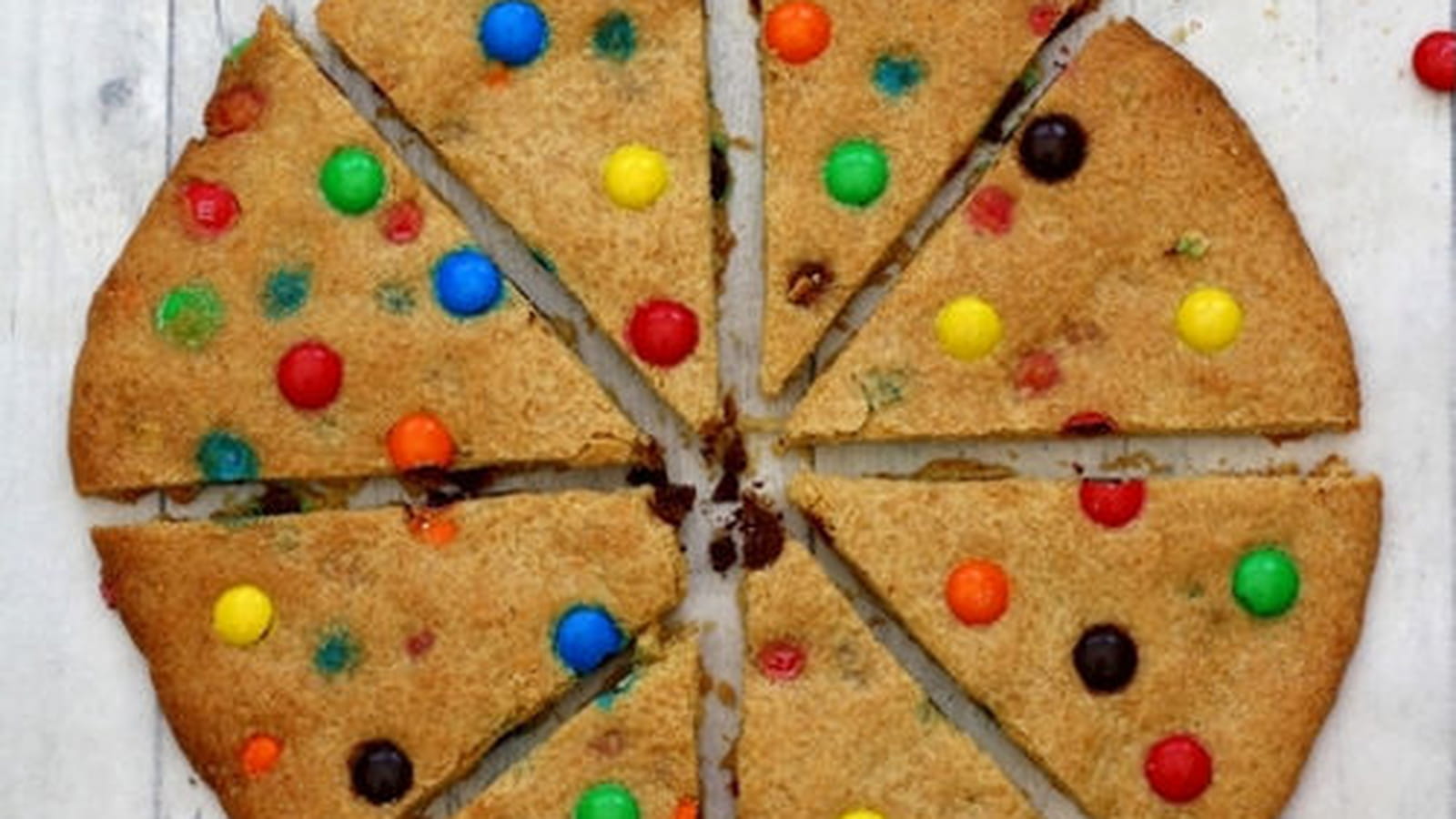 Cookie géant aux bonbons M&M's