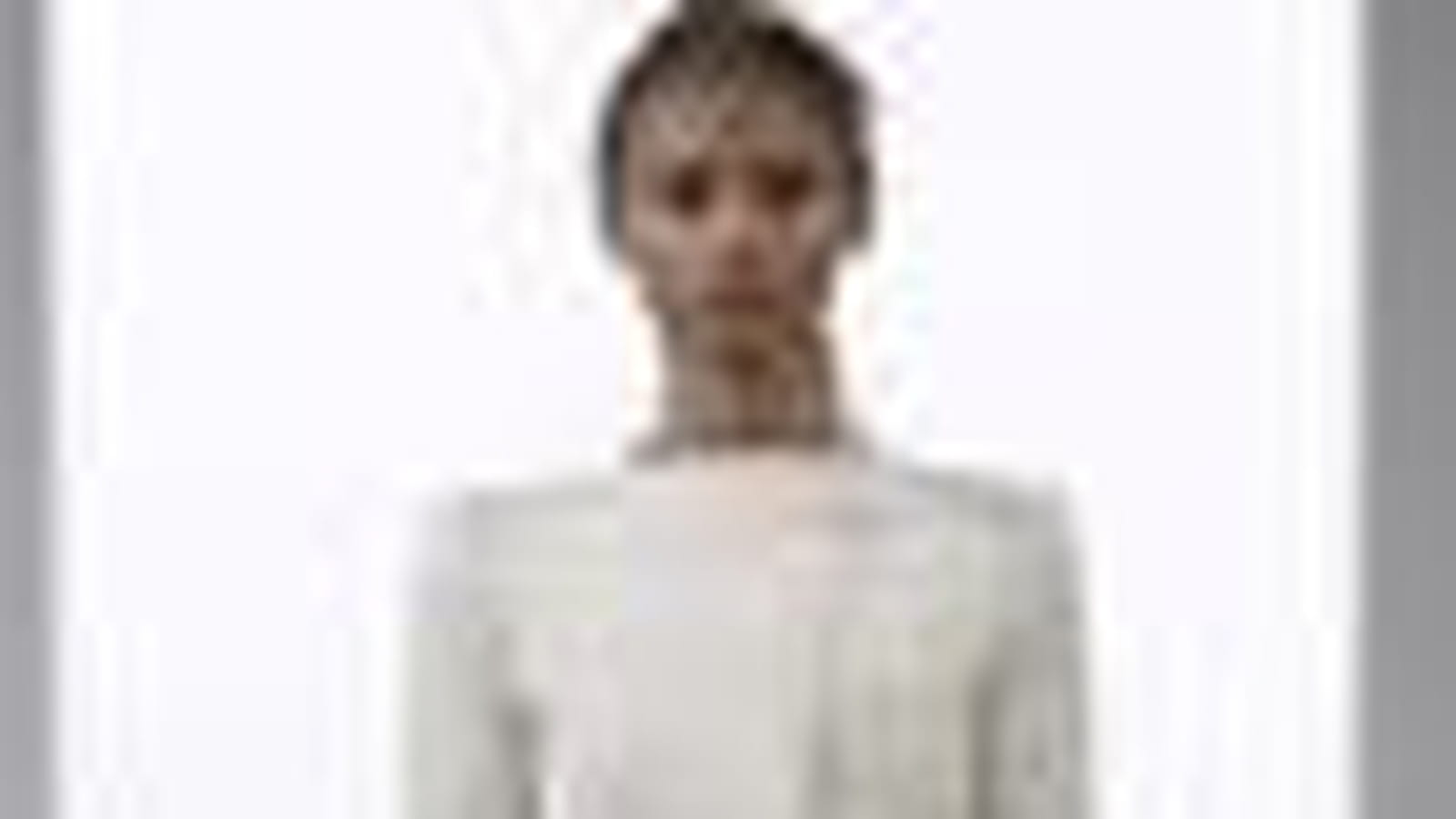Tailleur pantalon blanc de Calvin Klein