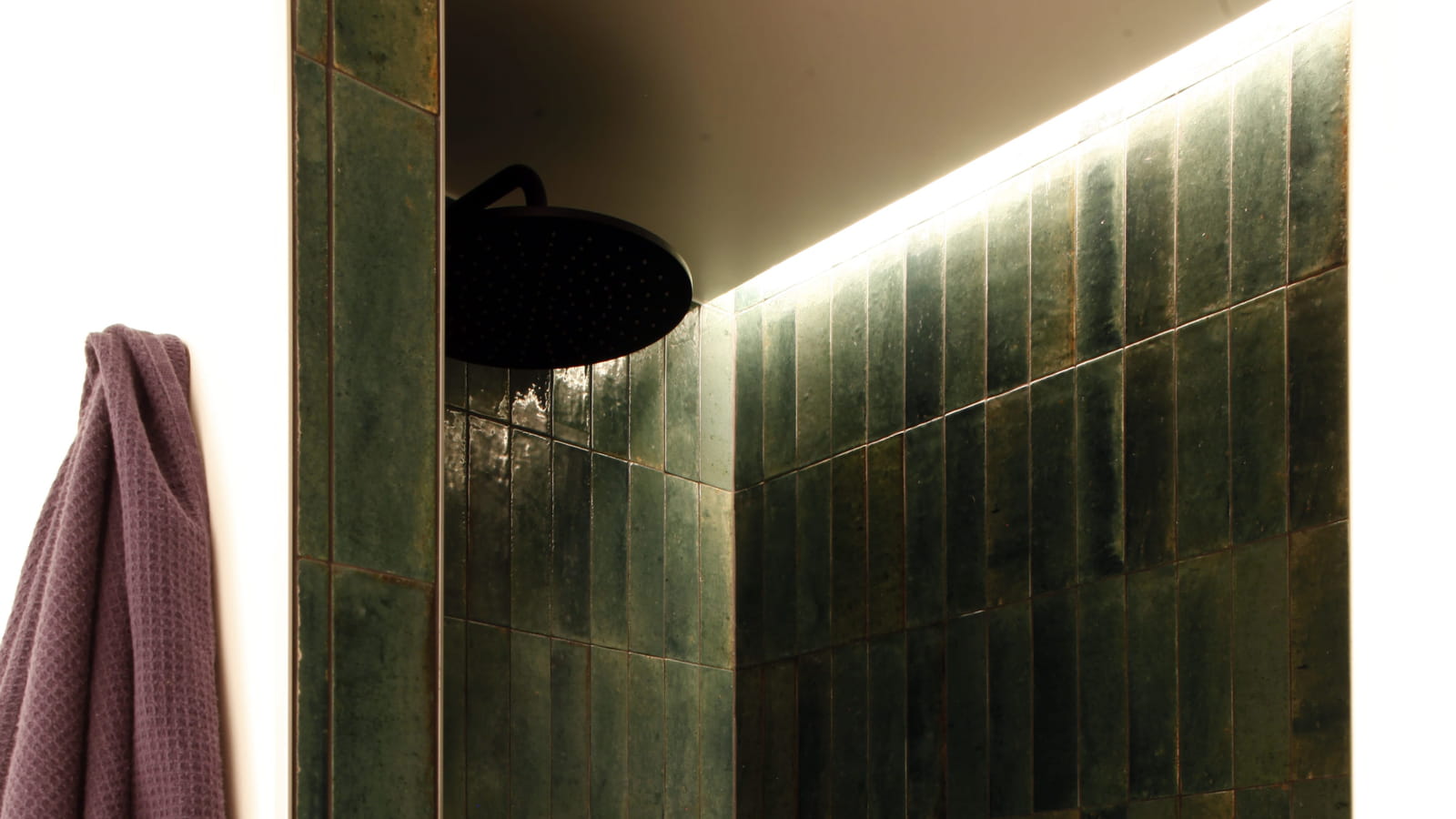 Douche après 