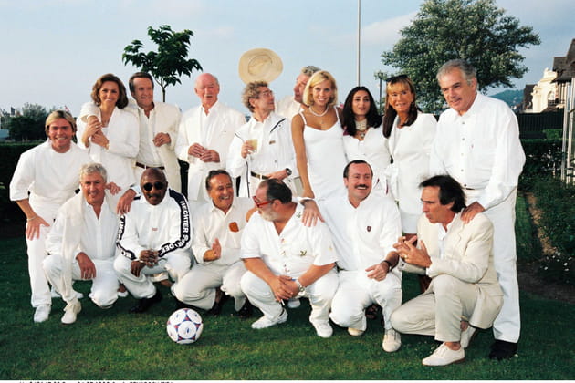 Yves Rénier est invité à l'anniversaire d'Eddie Barclay à Deauville en 1998