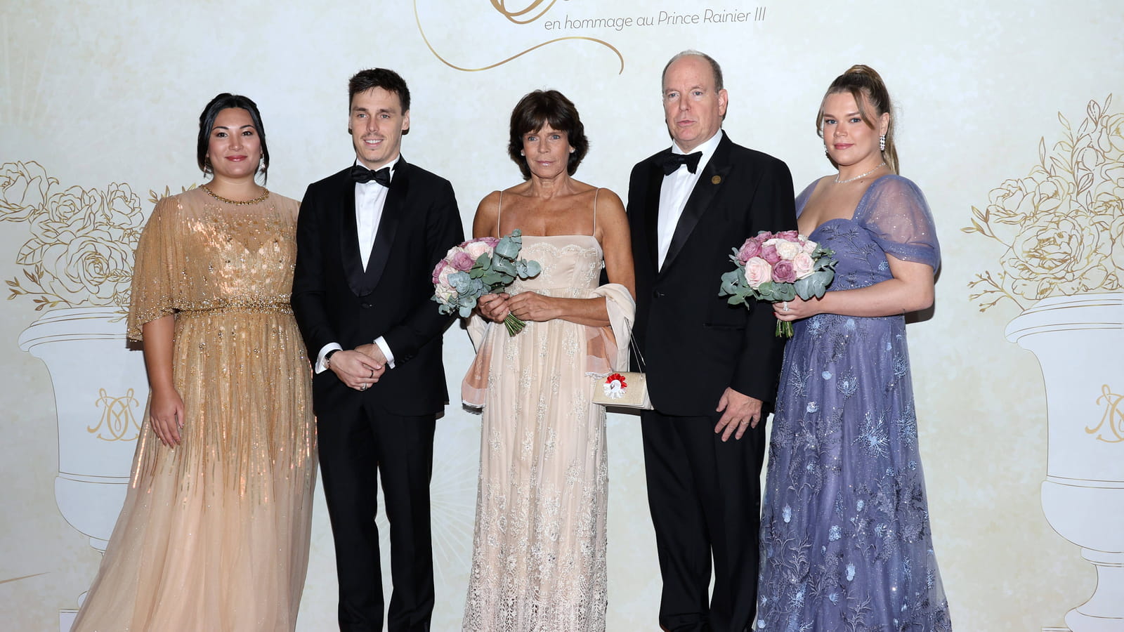 Albert II de Monaco et sa famille