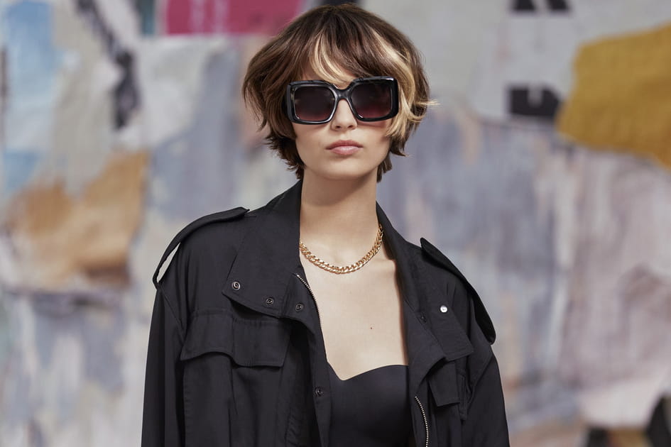 Le coupe courte bicolore