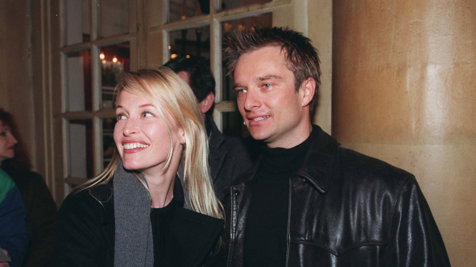 Estelle Lefébure et David Hallyday 