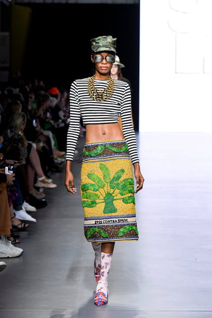 D&eacute;fil&eacute; Stella Jean printemps-&eacute;t&eacute; 2023