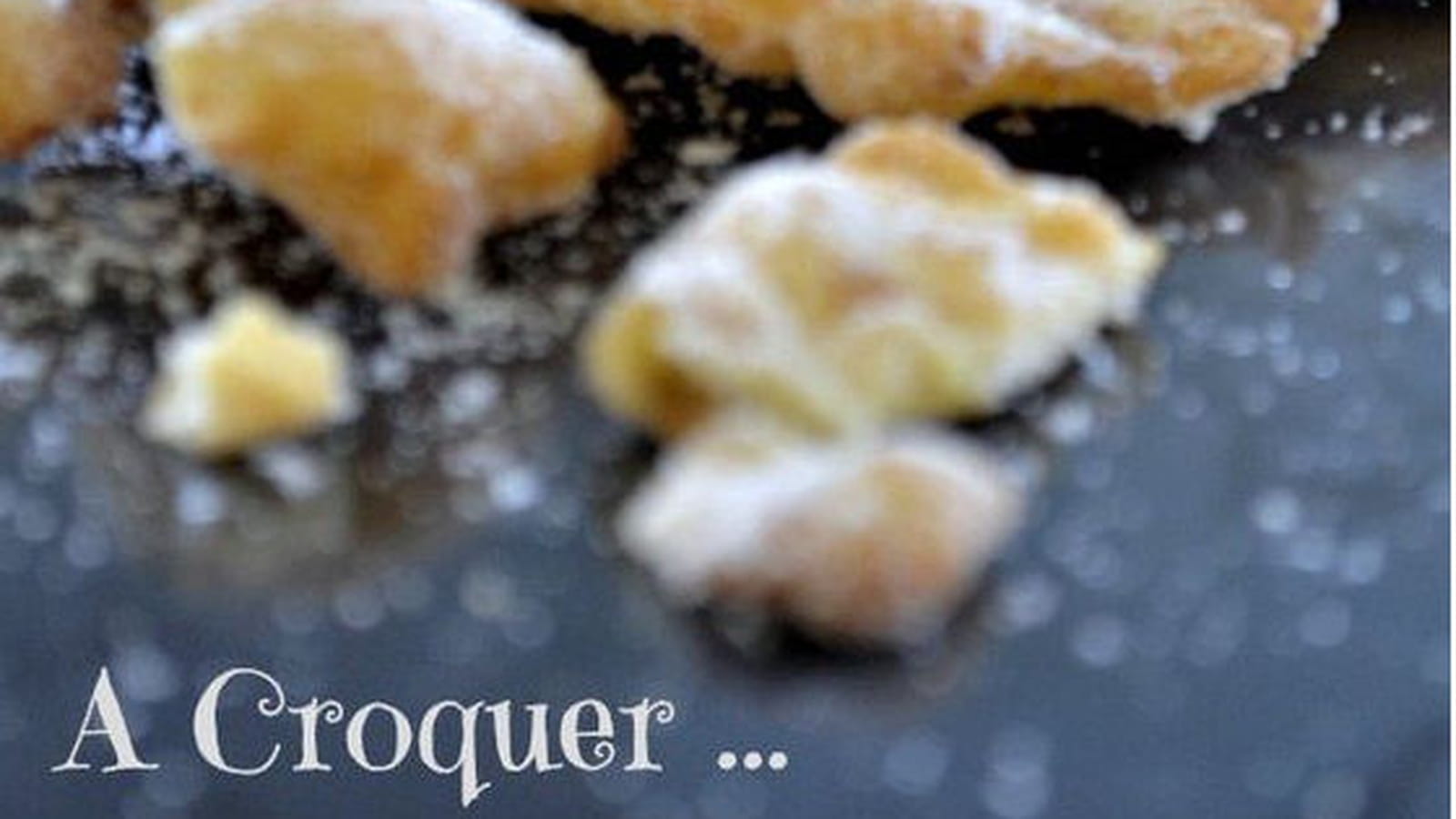 Beignets oreillettes à la fleur d'oranger