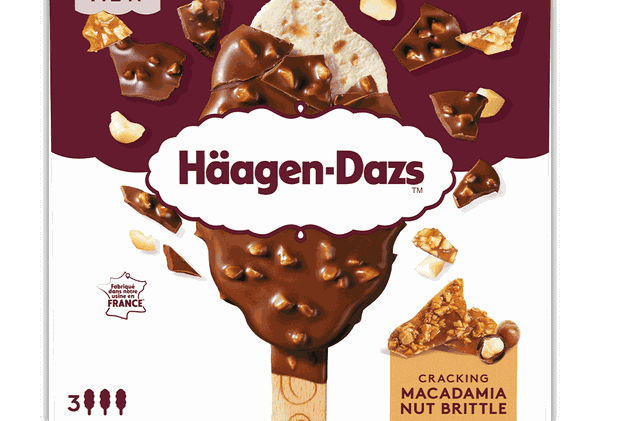 Les 4 nouveaux bâtonnets Häagen Dazs