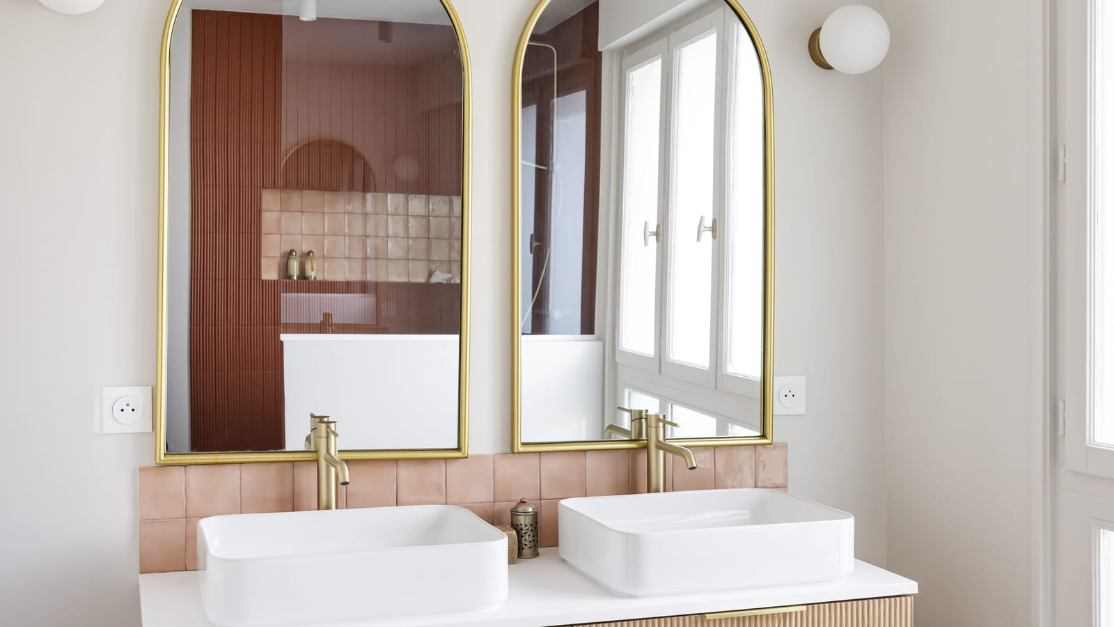 Salle de bains après