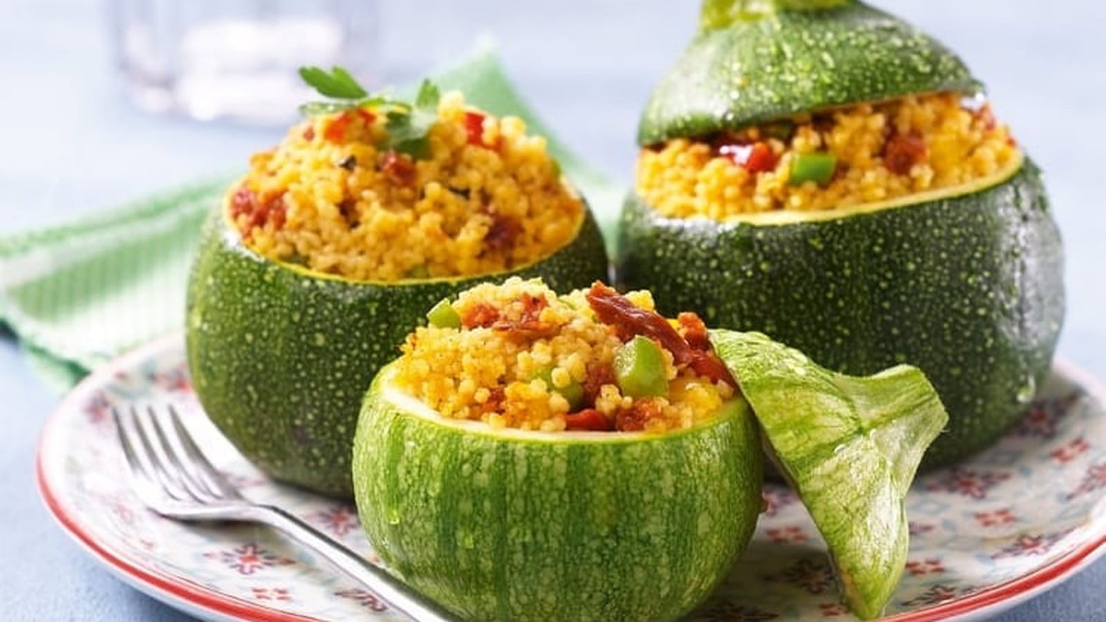 Courgettes farcies