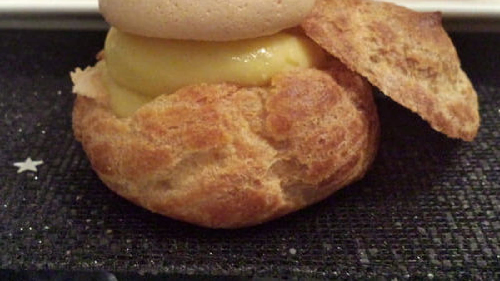 Chou citron meringué