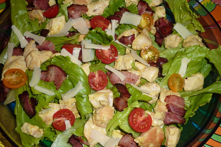 Salade au poulet césar (Salade poulet)