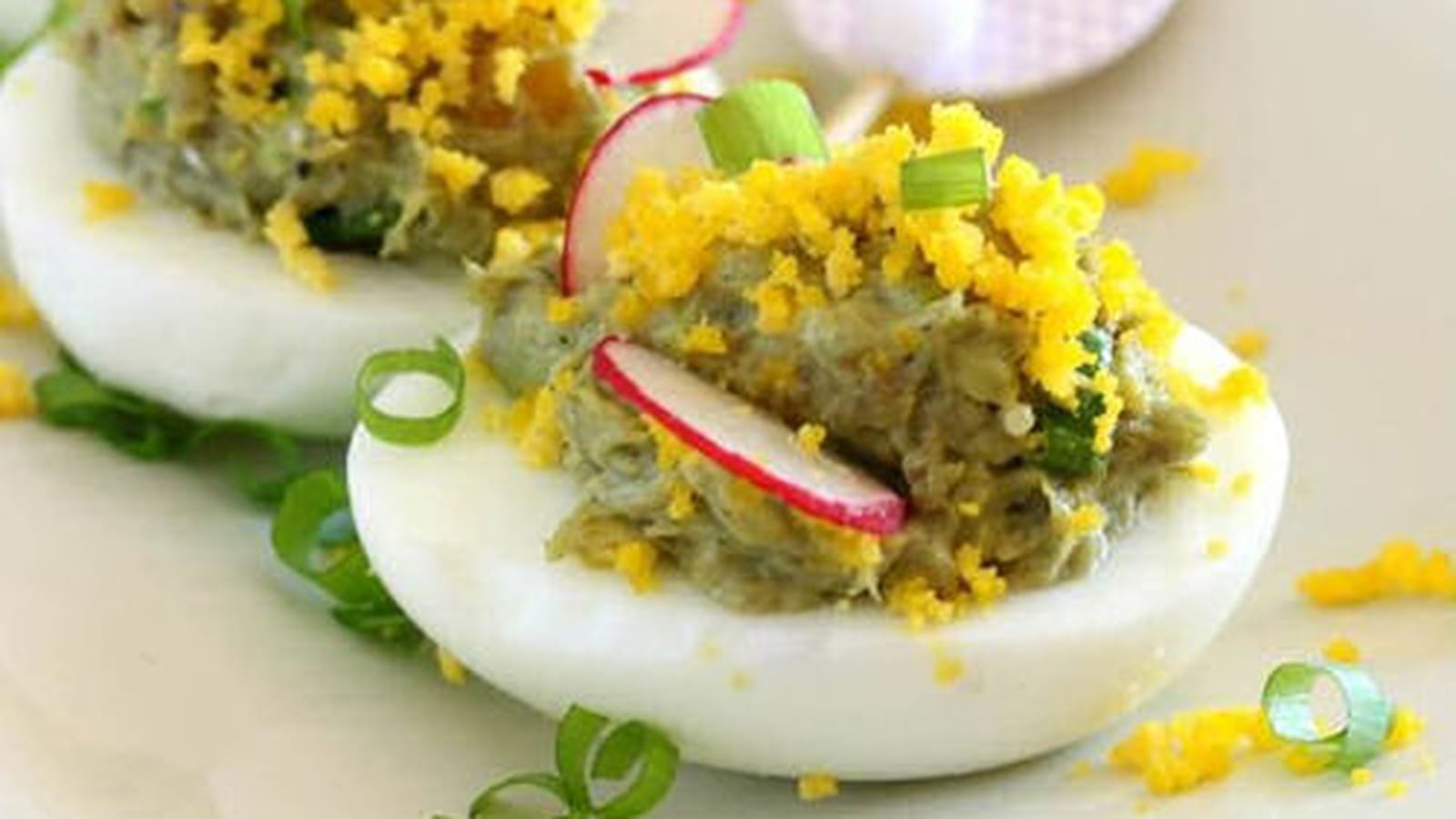 Oeufs mimosa à la sardine