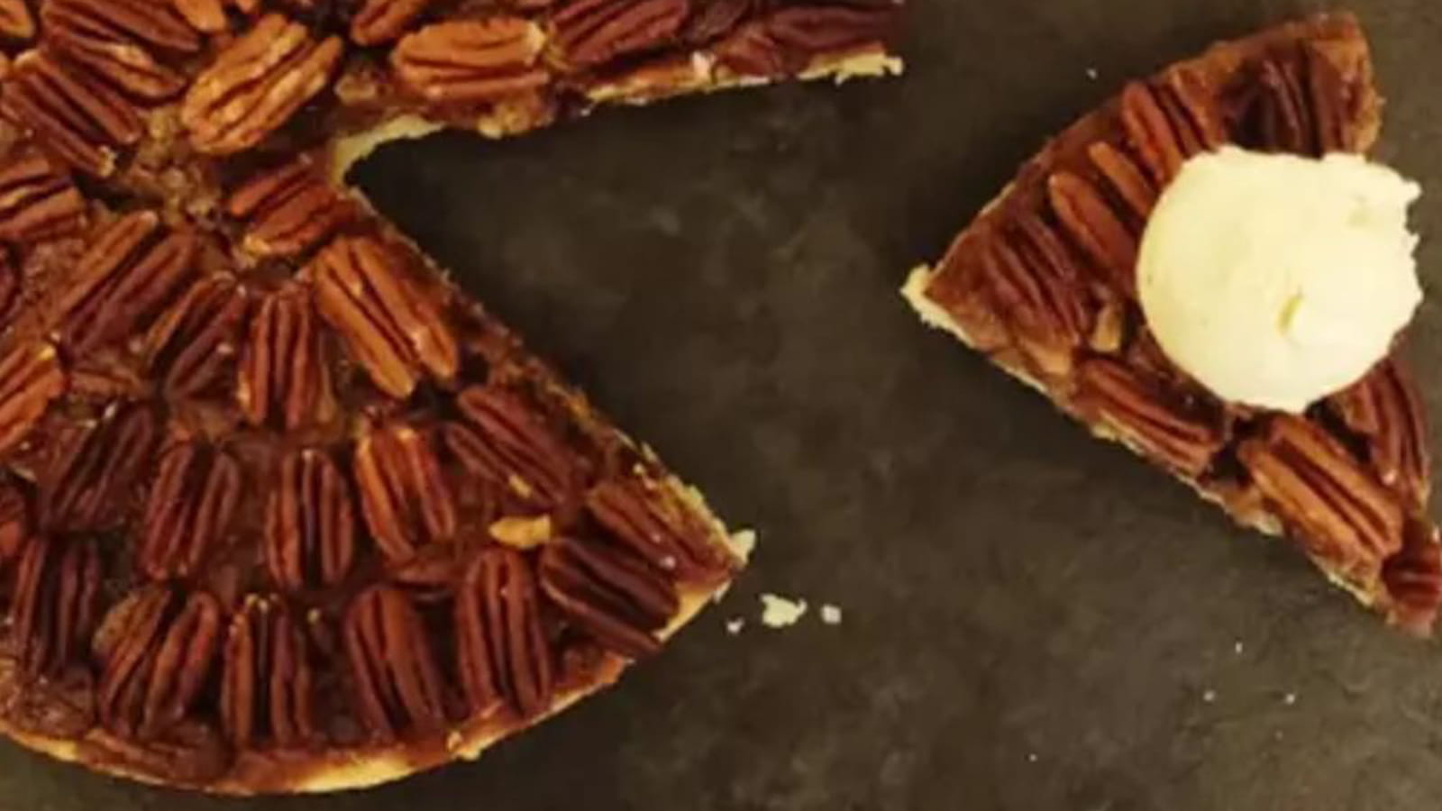 Tarte au potiron et noix de pécan