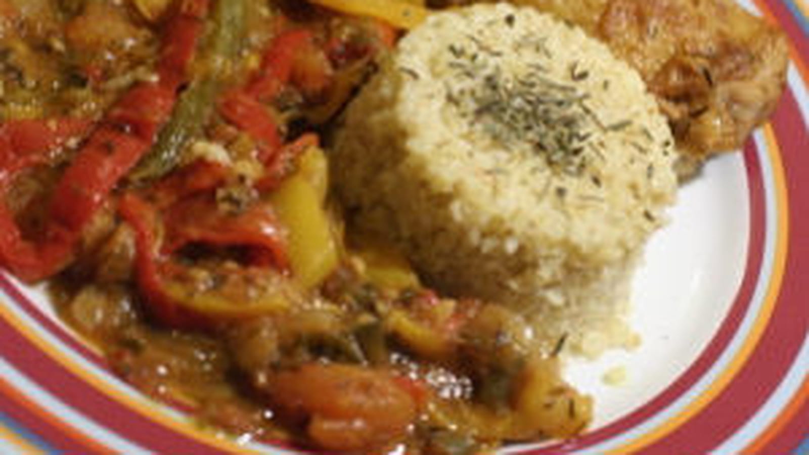 Poulet basquaise