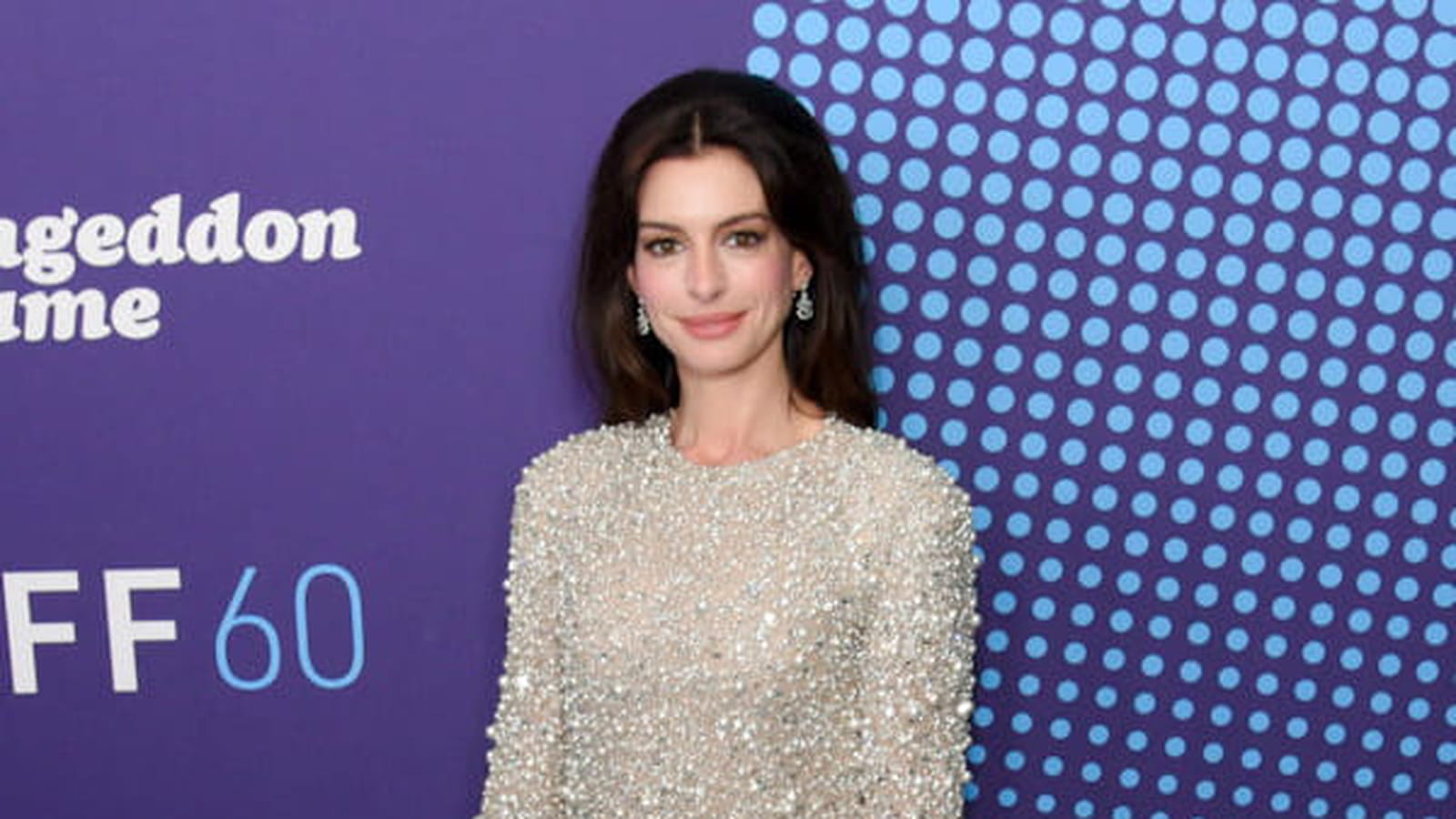 Anne Hathaway le 12 octobre 2022