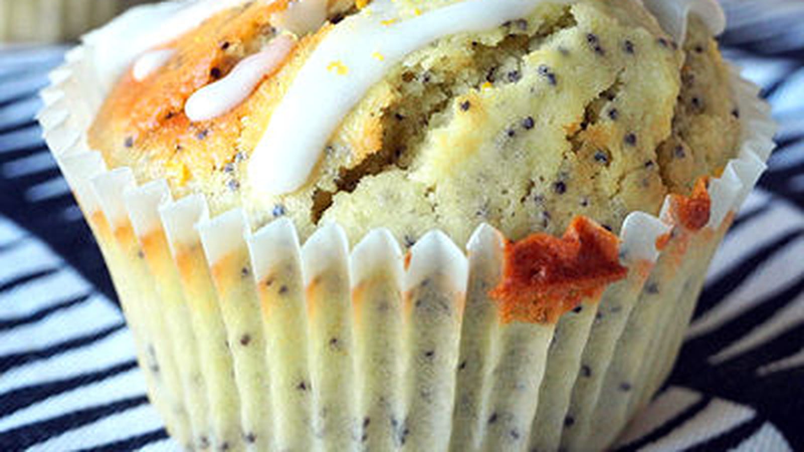 Muffins au citron et graines de pavot