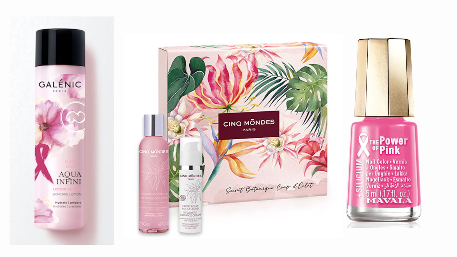 Les pépites beauté à shopper pour soutenir Octobre Rose 2022 
