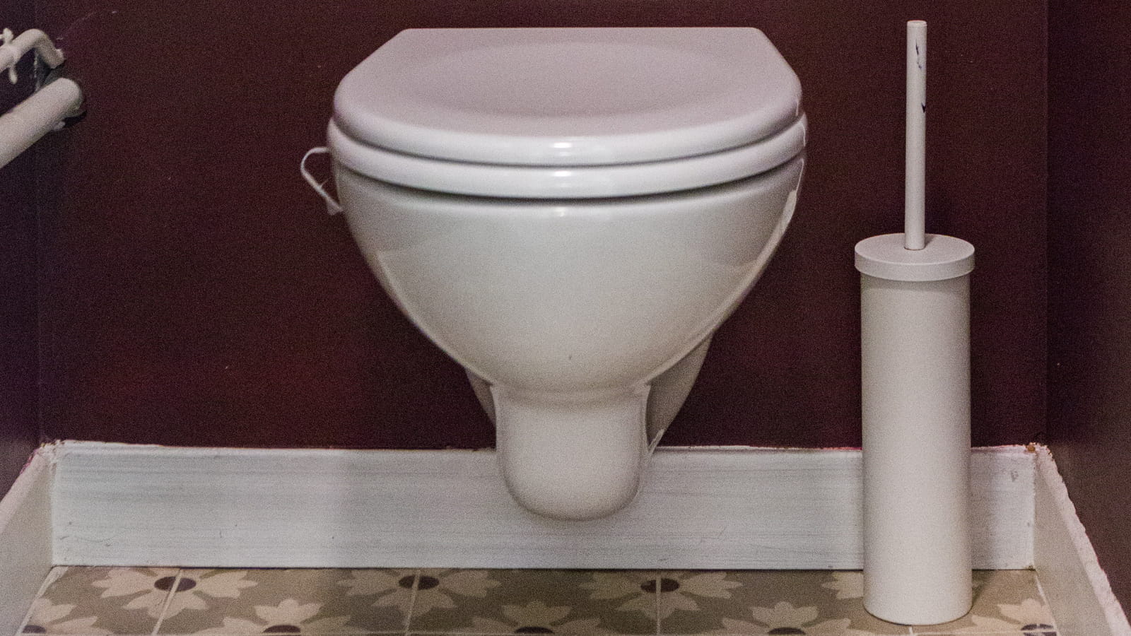 Des toilettes suspendues