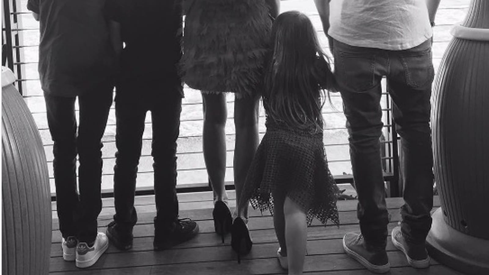 La famille Beckham