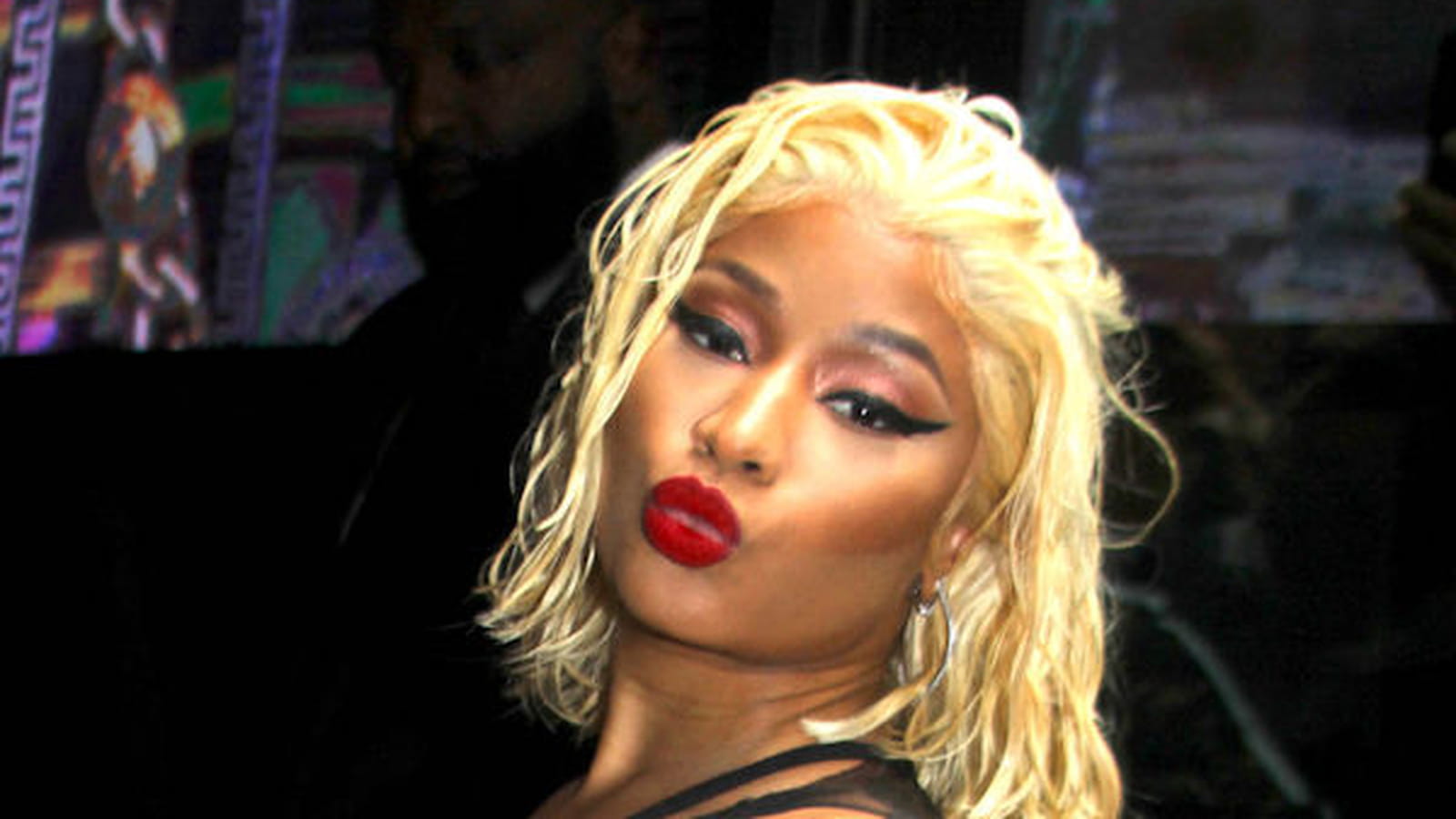 Le fard à paupières de Nicky Minaj