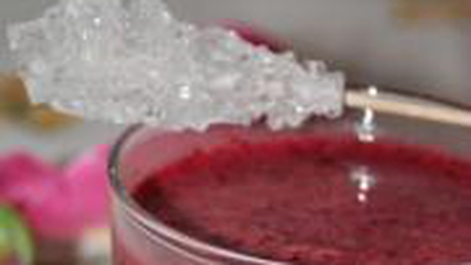 Smoothie aux fruits rouges
