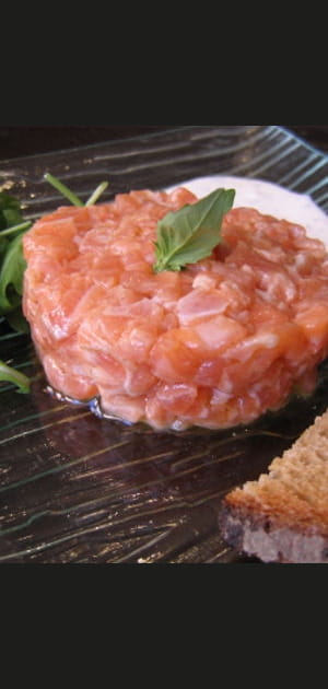 Tartare de saumon