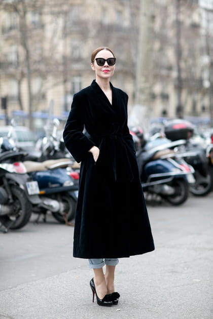 Street style &agrave; Paris : le manteau chic
