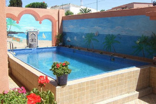 Une piscine &agrave; l'orientale