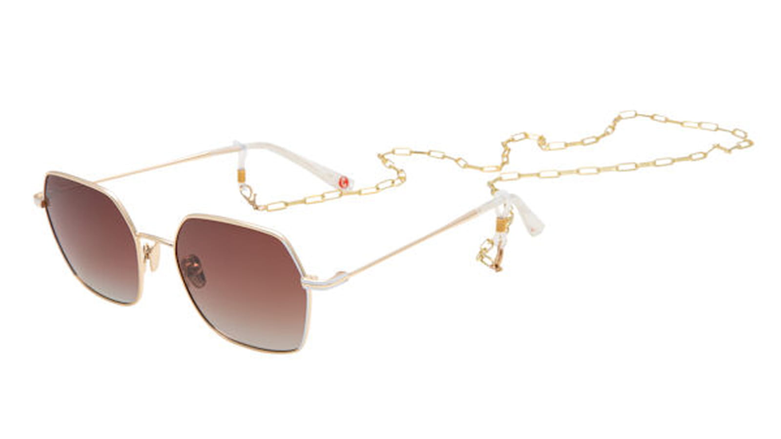 Chaîne et lunettes de soleil Optic 2000