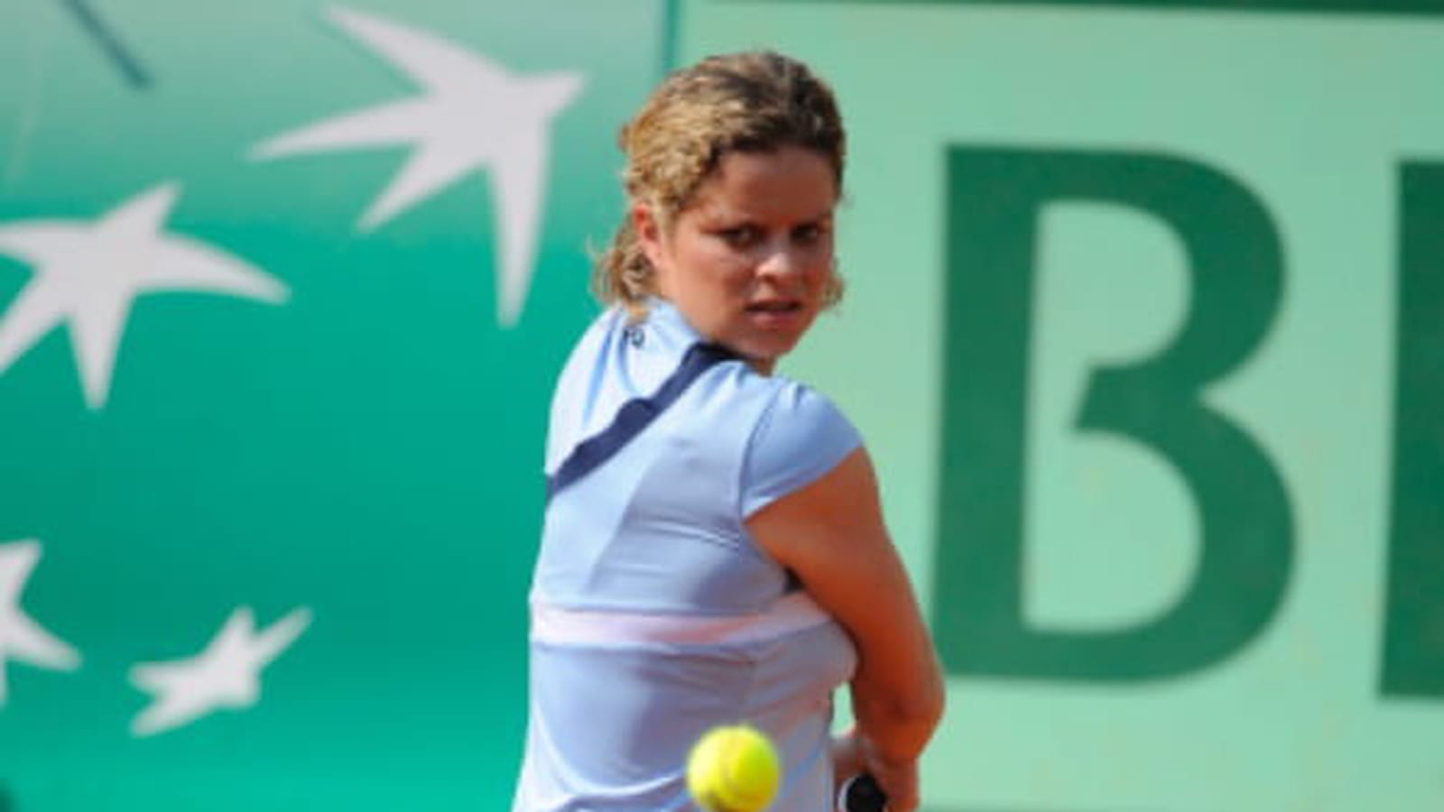 Kim Clijsters à Roland-Garros en 2012
