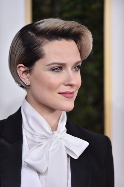 Le court bicolore d'Evan Rachel Wood