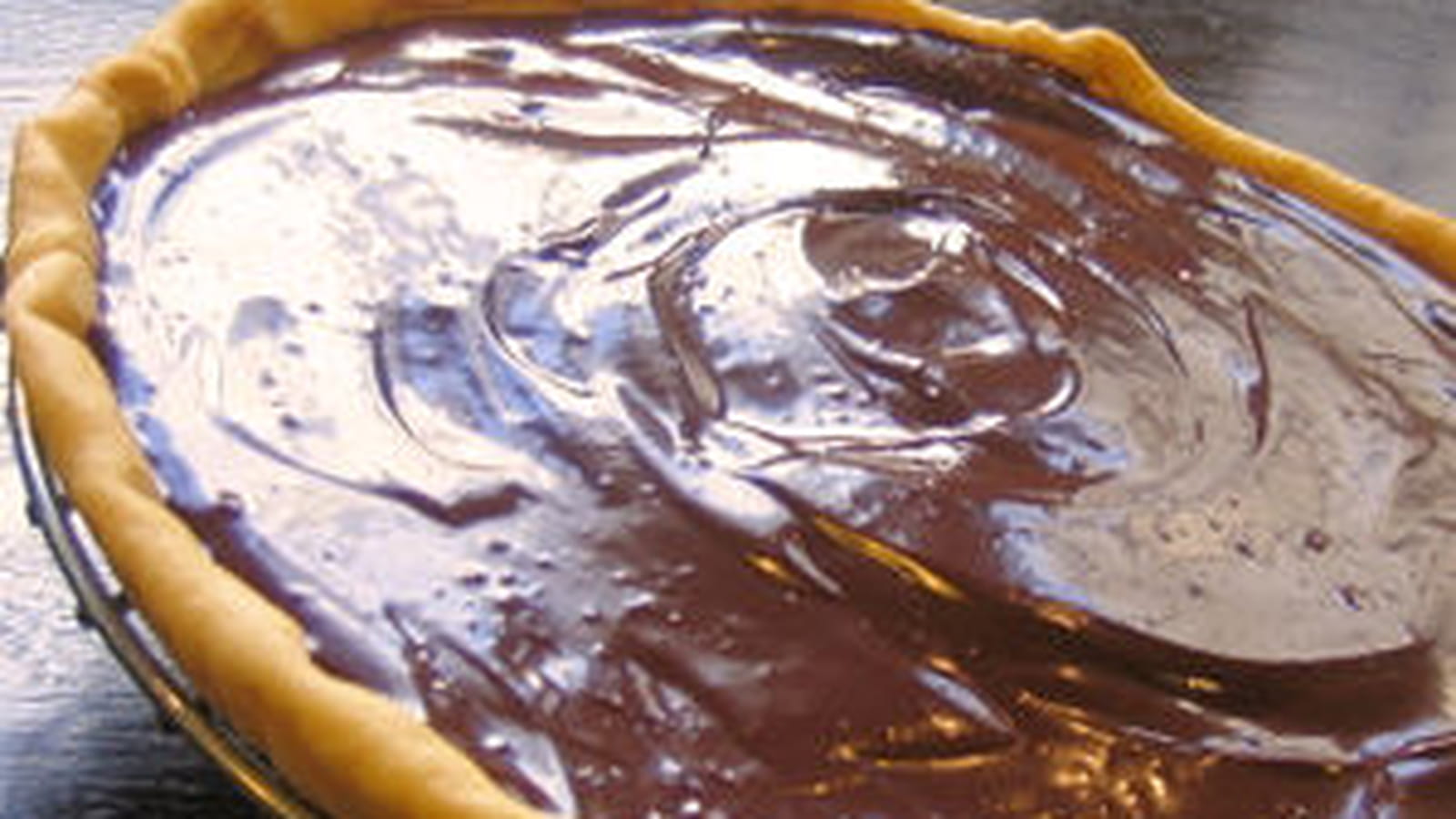 Tarte au chocolat minute