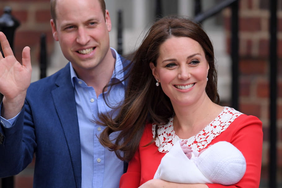 L'accouchement de Kate Middleton et la naissance du prince Louis