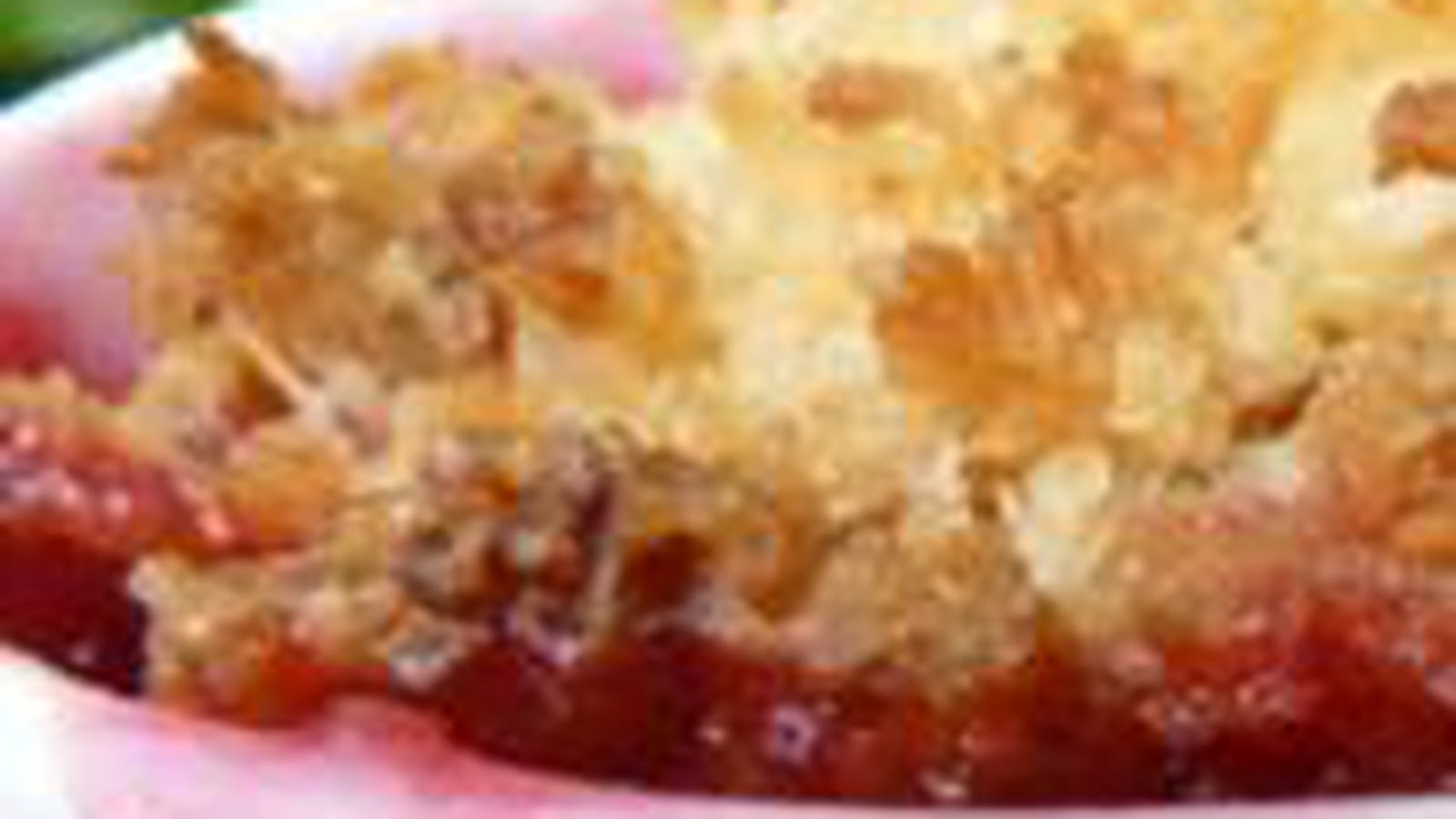 Crumble de cerises
