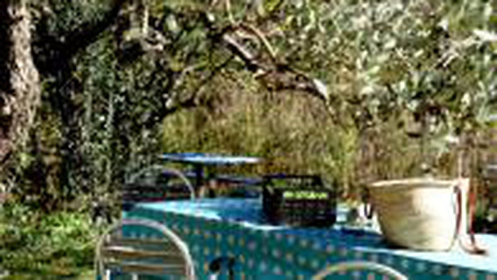 Salle à manger d'été
