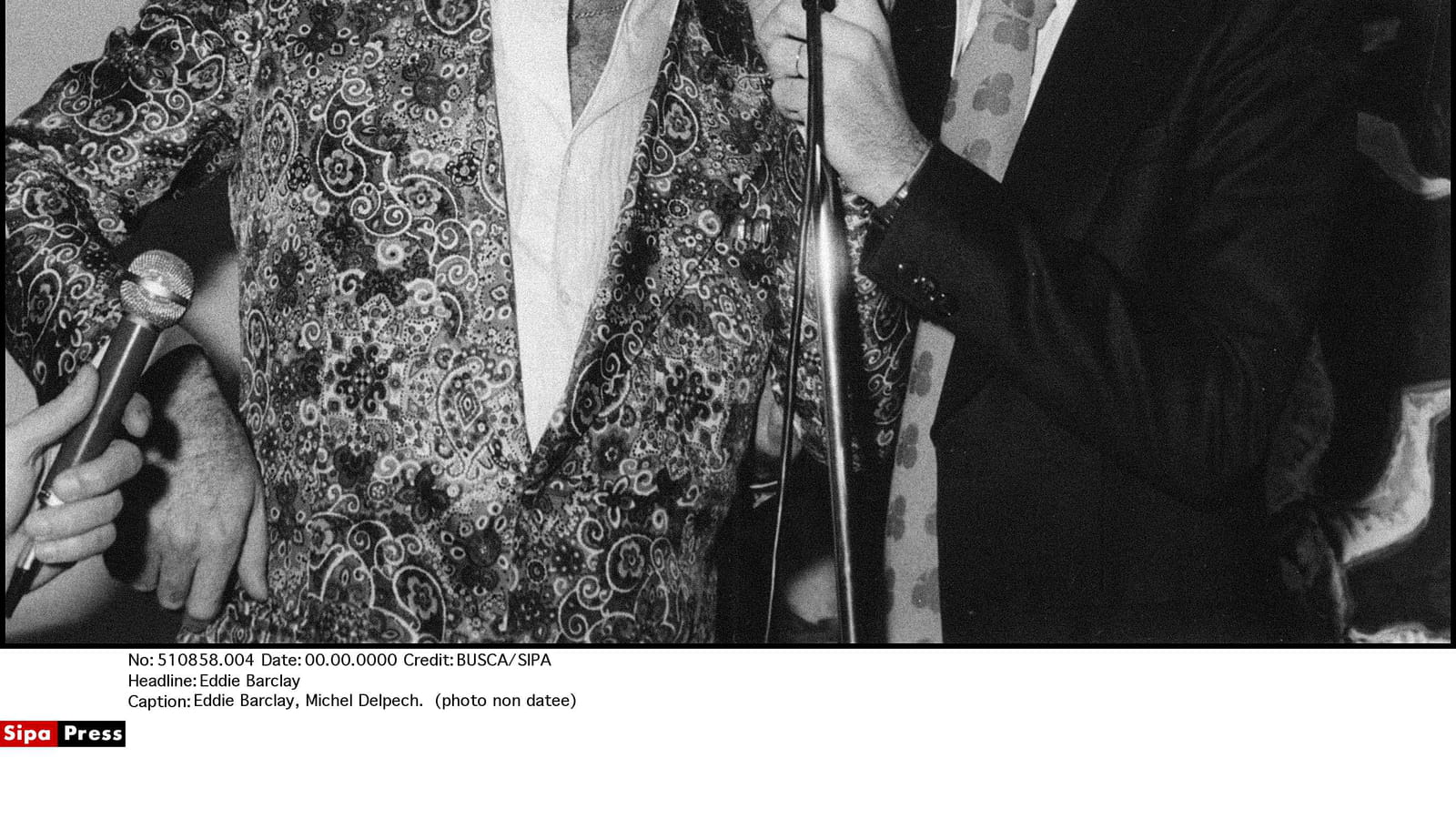 Avec Eddie Barclay