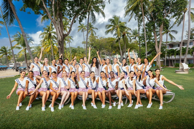 Les candidates r&eacute;unies