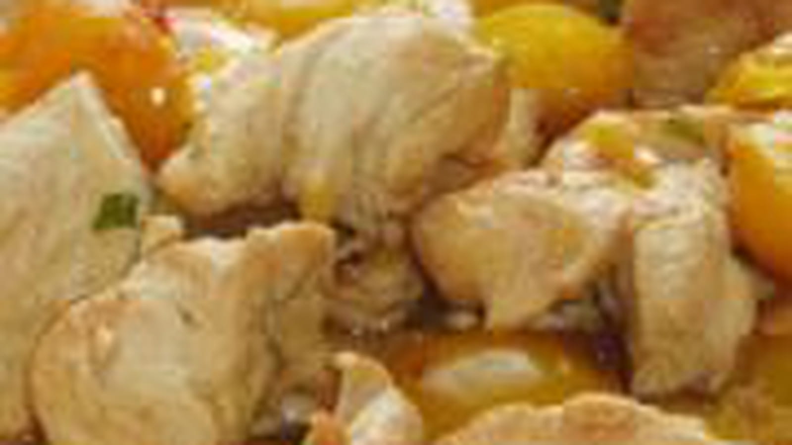 Émincé de poulet aux mirabelles