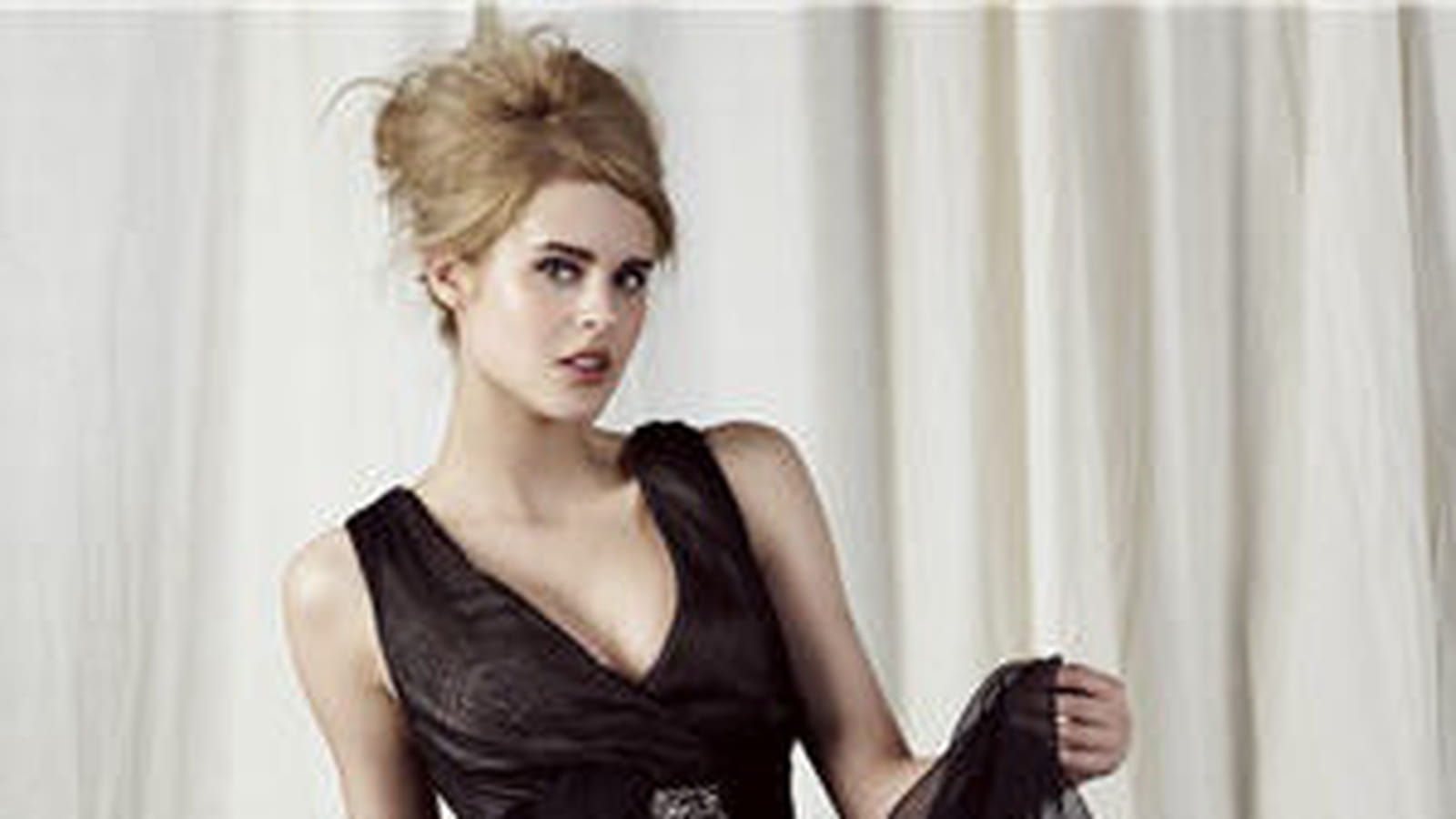 Robe noire fifties de Manoukian