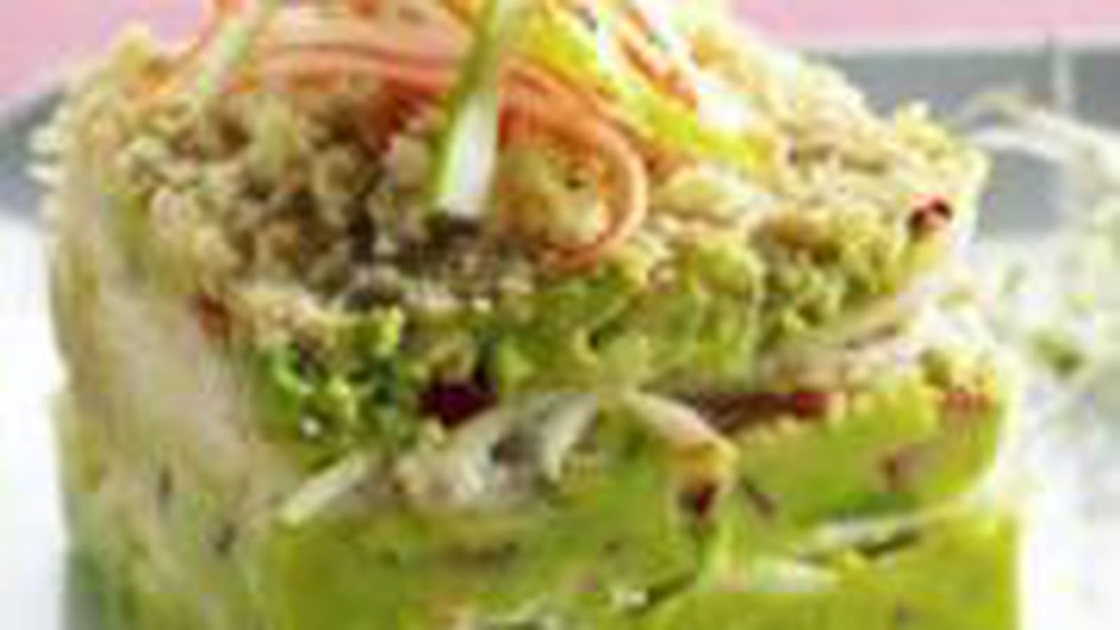 Surimi sur son croustillant biscuit