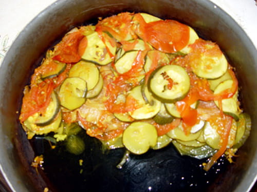 Courgettes au fenouil
