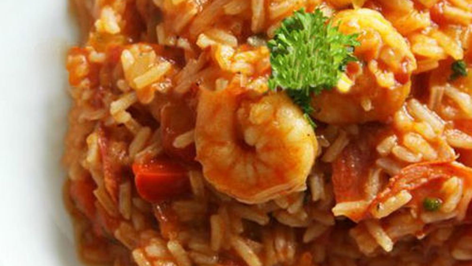 Jambalaya aux crevettes et chorizo