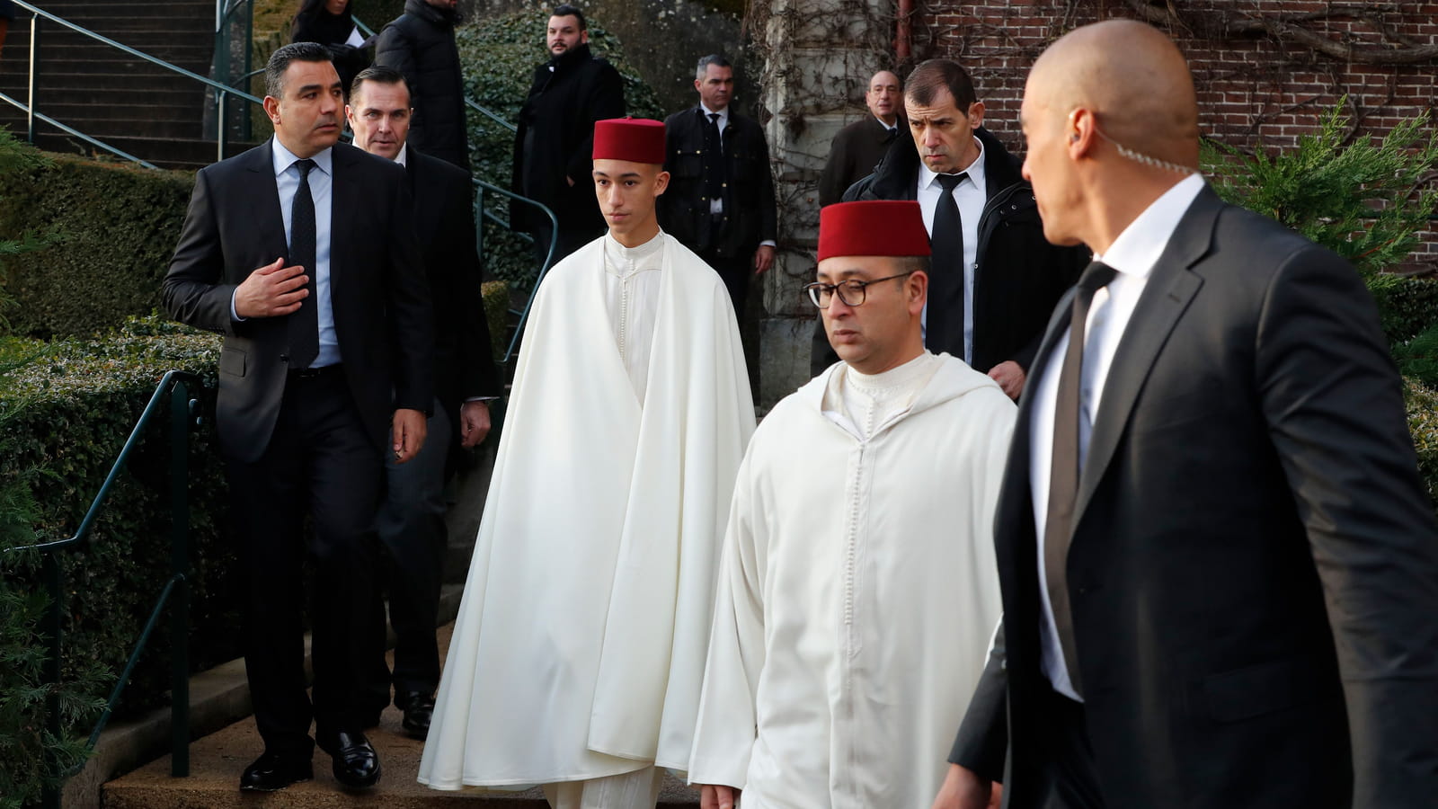 Le prince Moulay El Hassan du Maroc