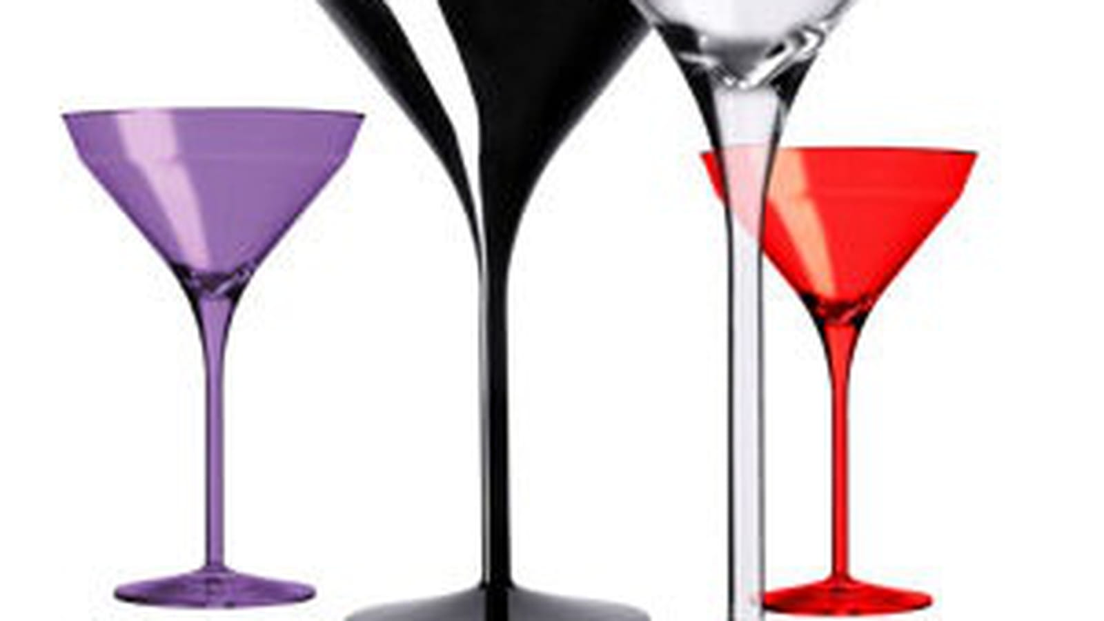 Les verres à Martini "Beach" d'Italesse