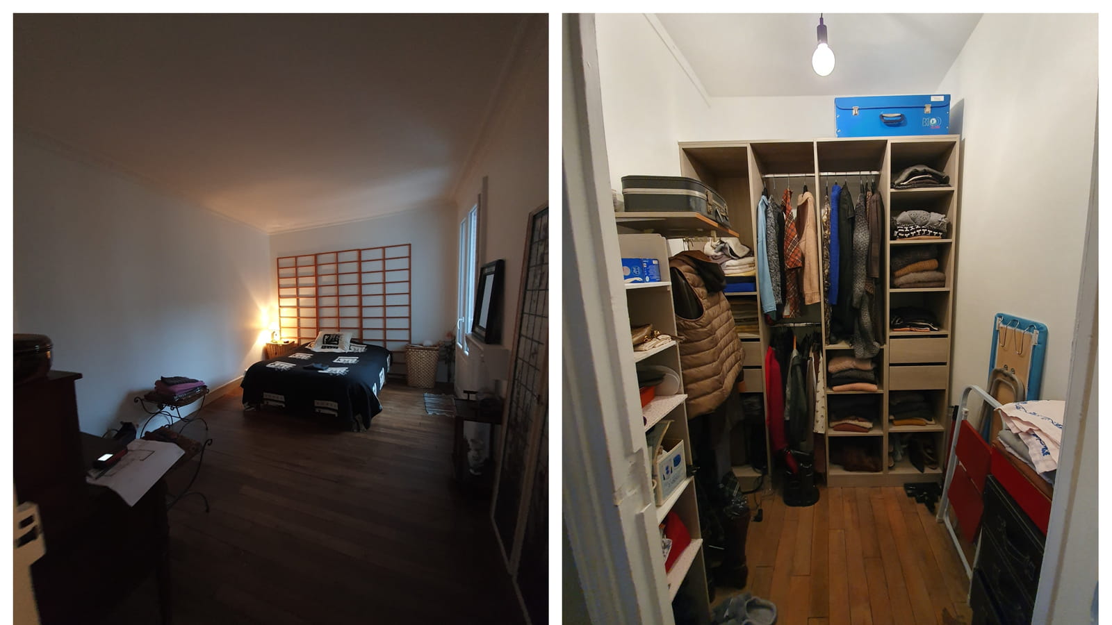 Chambre & dressing avant 