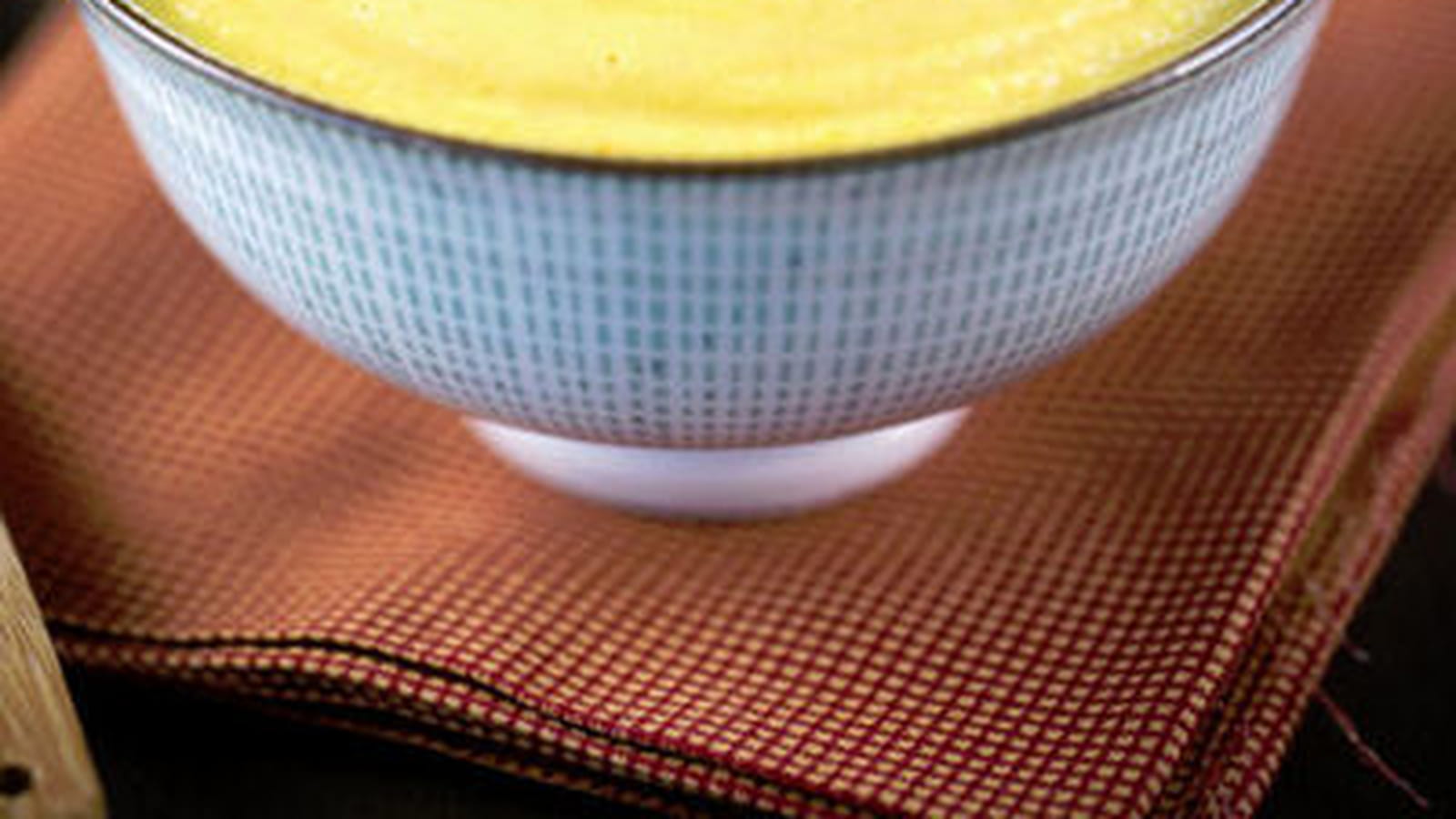 Velouté de lentilles corail