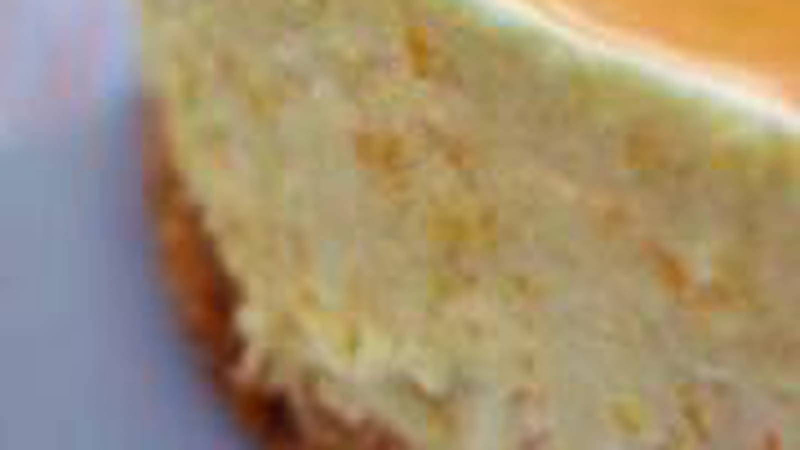 Bavarois mangue-orange