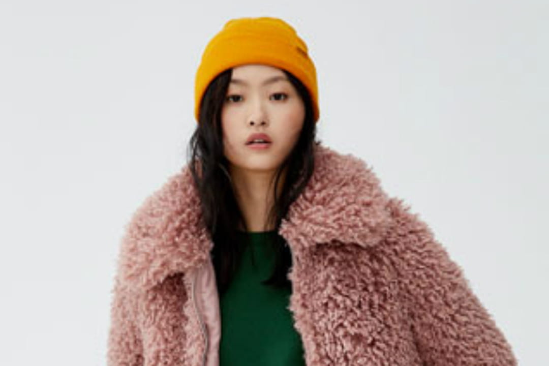 Blouson en fausse fourrure de Pull & Bear