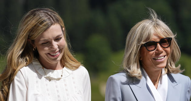 Carrie Johnson et Brigitte Macron